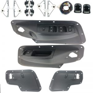 Kit Vidro Elétrico Fox G1 4 Portas Cinza Escuro