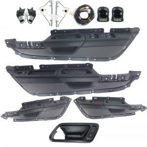 Kit Vidro Elétrico Novo Fox Traseiro