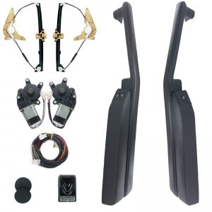 Kit Vidro Elétrico Uno Mille/Prêmio/Elba/Fiorino2 Portas/ Dianteiro