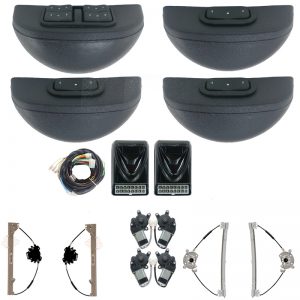 Kit Vidro Elétrico Clio/Symbol 2000> 4 Portas