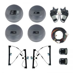 Kit Vidro Elétrico Gol/Parati G4 Traseiro