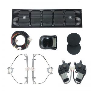 Kit Vidro Elétrico Gol/Parati G2 2 Portas   Moldura Painel