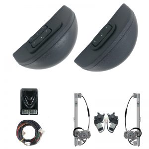 Kit Vidro Elétrico Clio 2003> 2 Portas