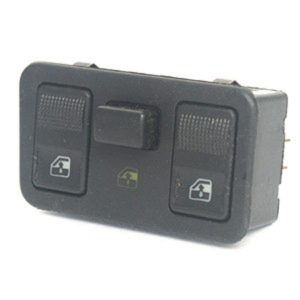 Interruptor Vidro Elétrico Duplo C/ Bloqueio Gol/Parati G2