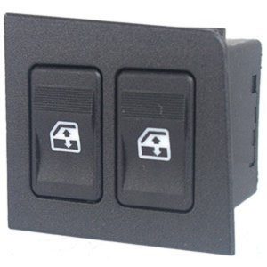 Interruptor Vidro Elétrico Duplo Uno Mille/Fiorino/Elba