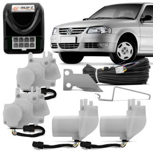 Kit Trava Elétrica Gol/Parati G4 4 Portas