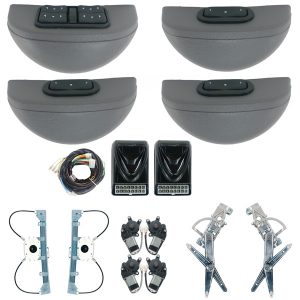 Kit Vidro Elétrico Prisma 4 Portas 2011-2012