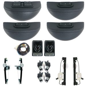 Kit Vidro Elétrico Sandero/Logan Cara Nova 4 Portas