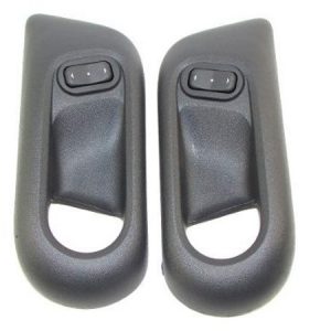 Moldura Botão De Vidro Elétrico Traseira Corsa Novo