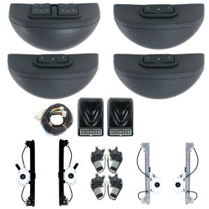 Kit Vidro Elétrico Novo Uno 4 Portas